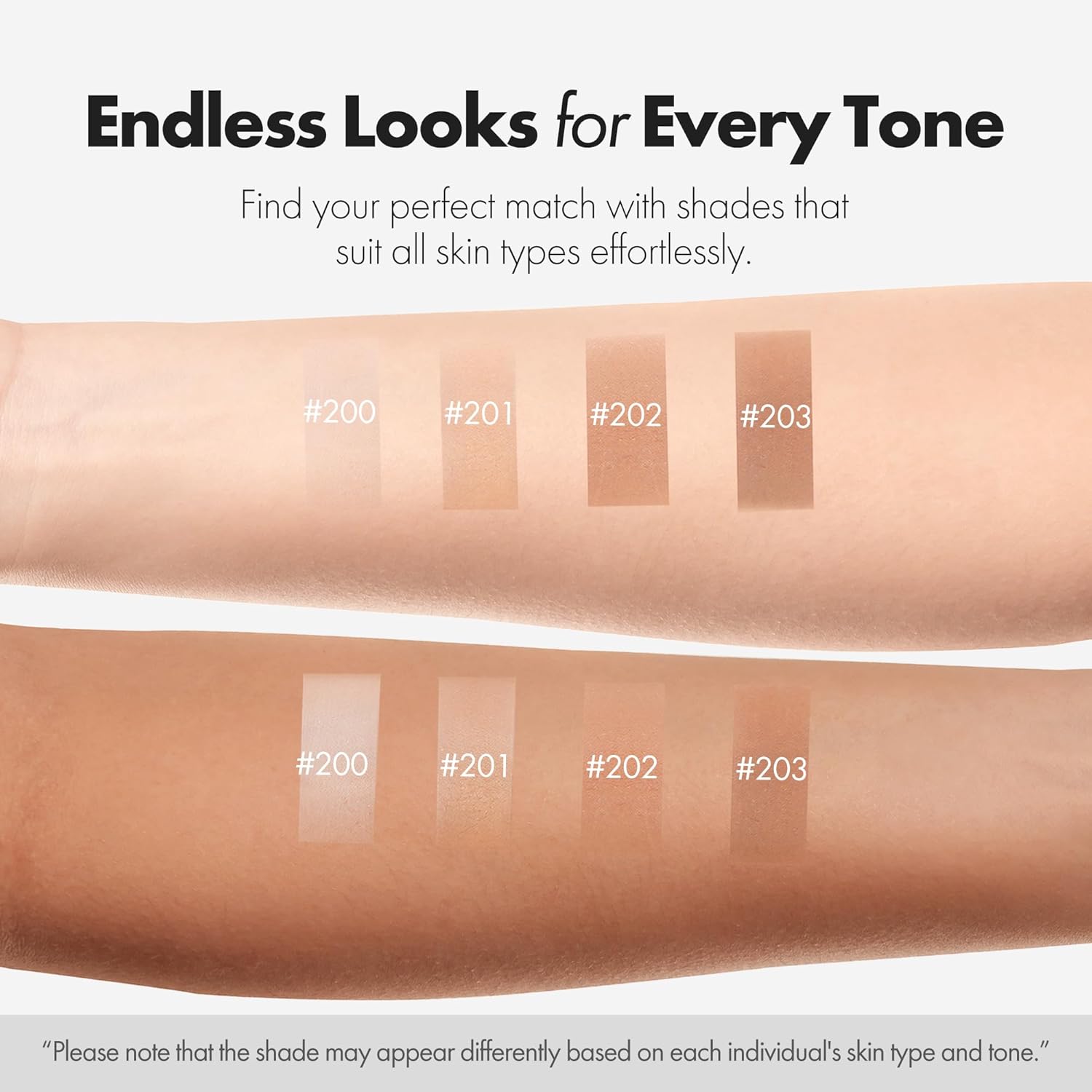 Cream Stick V White - Korean Color-Changing Foundation Stick with Volufiline - Medium to Full Coverage Dewy Finish Base Makeup - Dual-Ended with Detachable Brush (203 Medium)